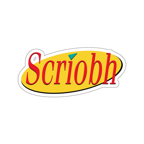 Scríobh 90's Sticker