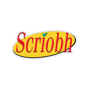 Scríobh 90's Sticker